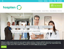 Tablet Screenshot of hospiten.com